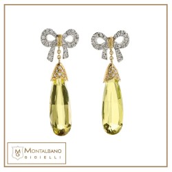 Nodi fiocchetti gocce oro18kt | Gioielli De Nobili